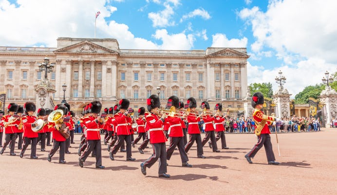 Royal Westminster i zmiana warty piesza wycieczka po Londynie
