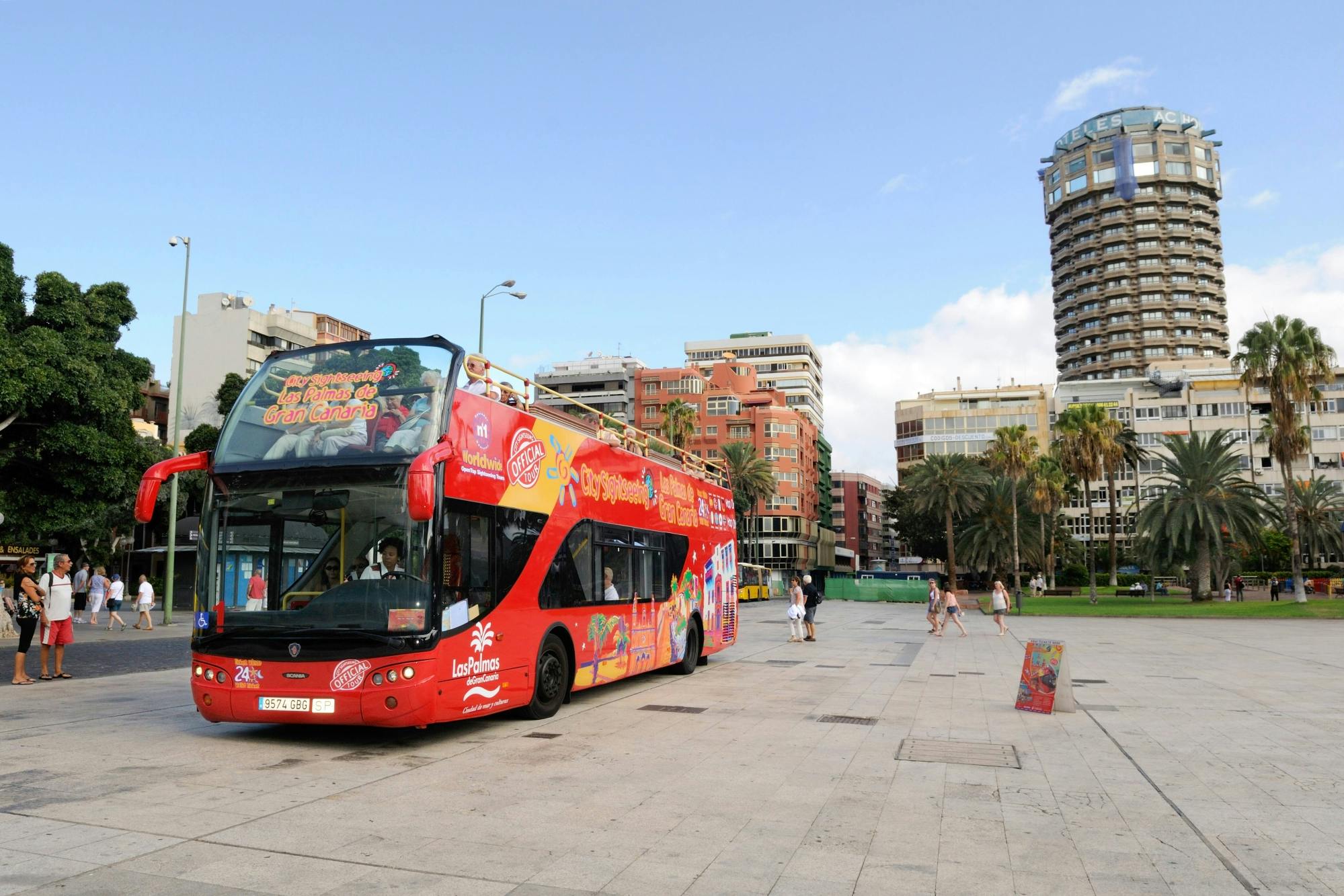 Billet Iconique du bus touristique City Sightseeing de Las Palmas