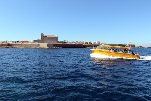 Retourticket voor de taxiboot naar het eiland Tabarca