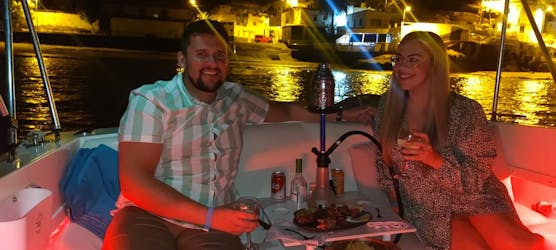 Excursion nocturne en bateau romantique à Tenerife avec champagne