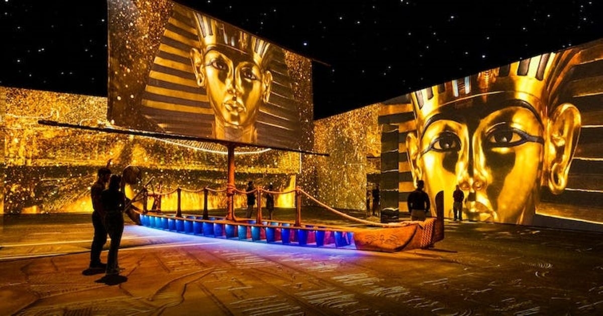 National Geographic 'Beyond King Tut The Immersive Experience' in Los