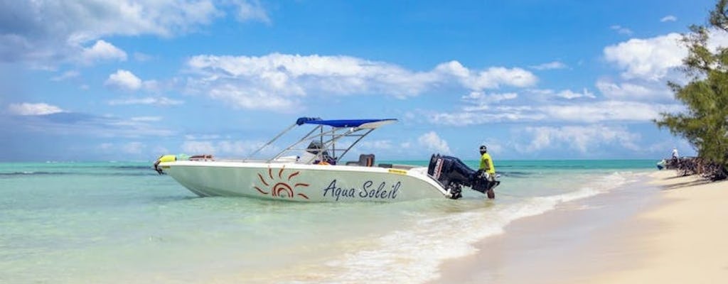 Wycieczka łodzią motorową na pięć wysp Mauritiusa