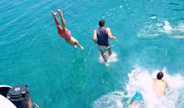 Theo's Corfu and Mainland Greece Boat Trip with Beach BBQ