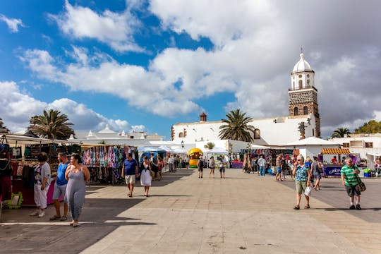 Visite du marché de Teguise et des plages de Papagayo