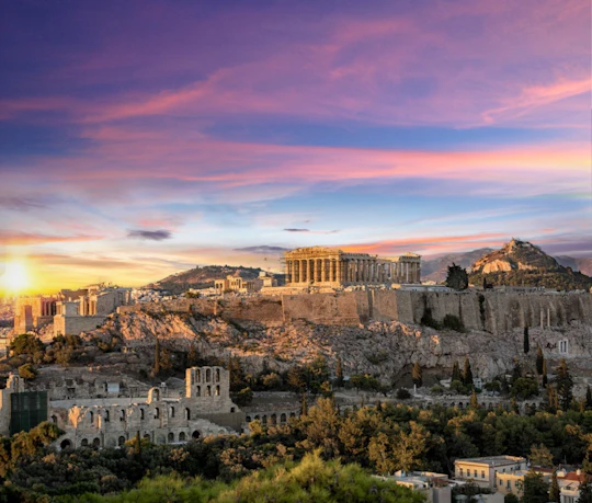 Acropolis and Athens sightseeing half-day Spanish guided tour