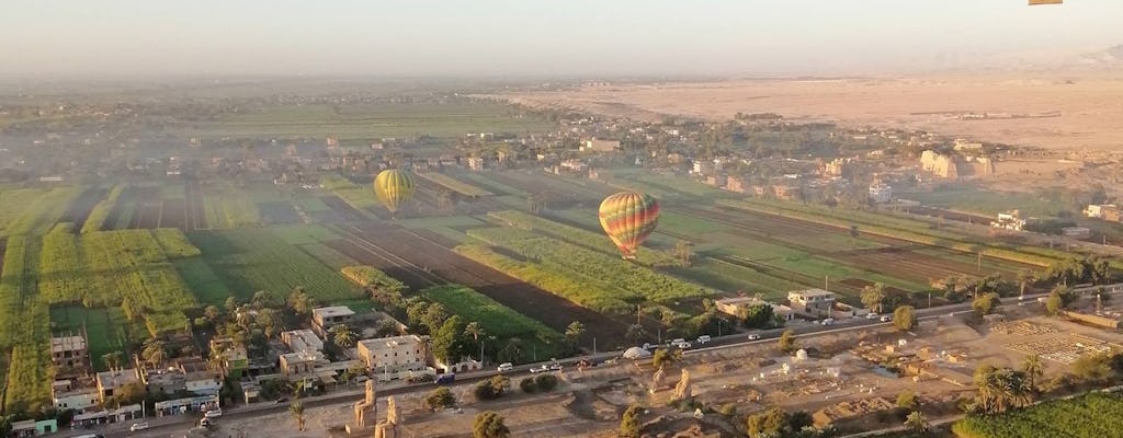 Overnight private tour to the best of Luxor with hot air balloon experience from Marsa Alam