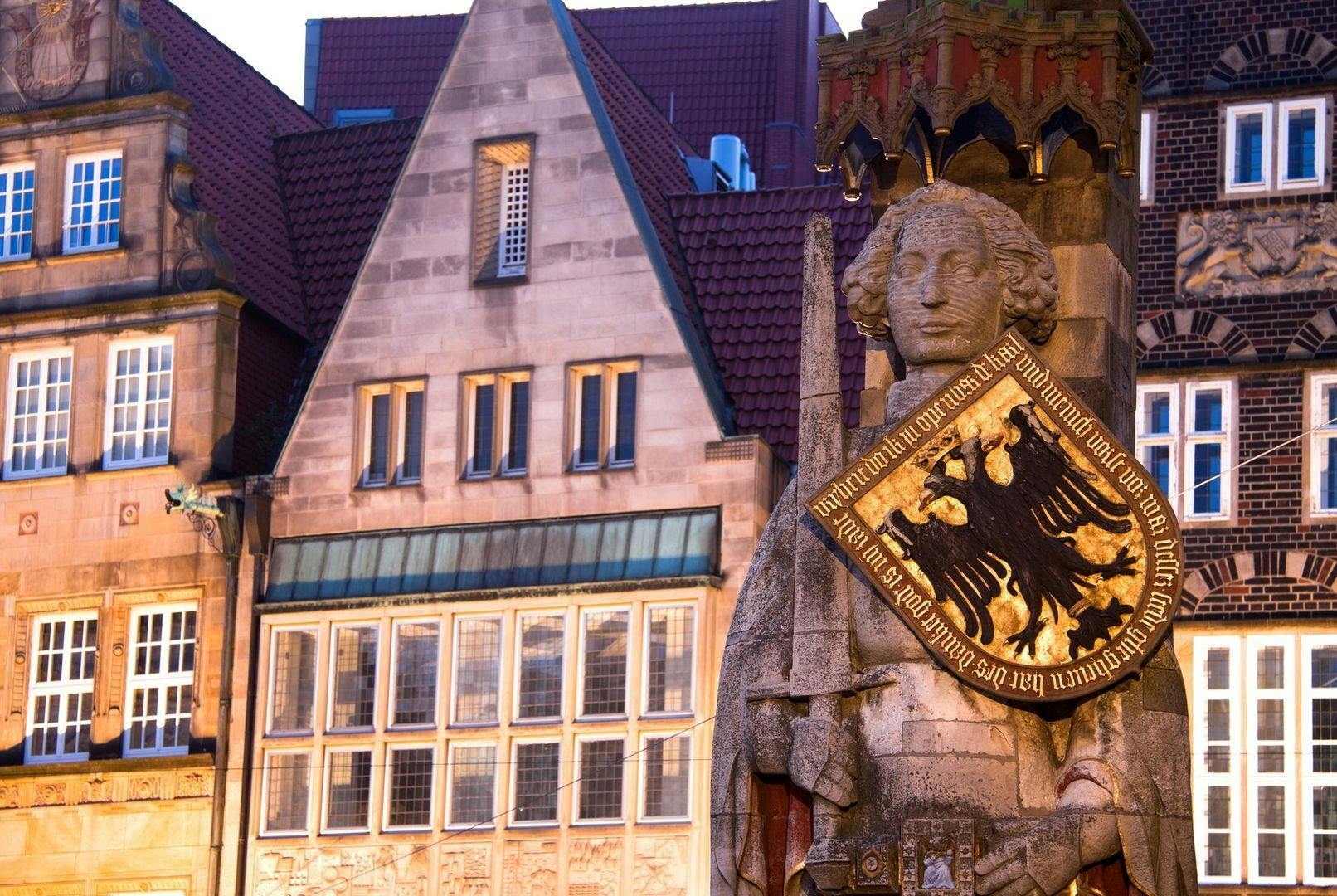 Promenade historique autoguidée dans la vieille ville de Brême