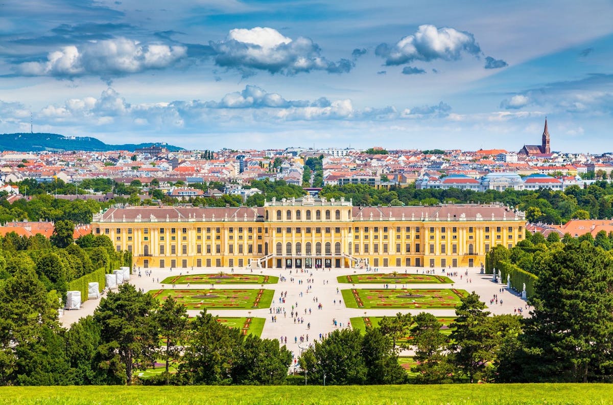 Zelfgeleide rondleiding door het entreeticket voor Paleis Schönbrunn