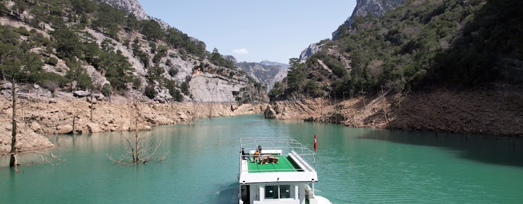 Green Canyon Boat Cruise with Manavgat Market and Lunch