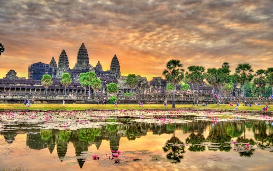 Tour privato di un giorno di Angkor Wat, Angkor Thom e Tomb Raider