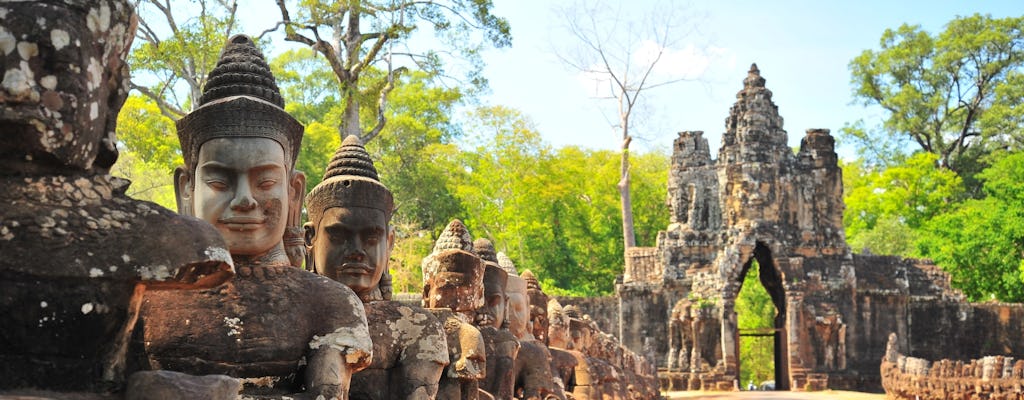 Scoperta privata di tre giorni dei templi cambogiani all'alba