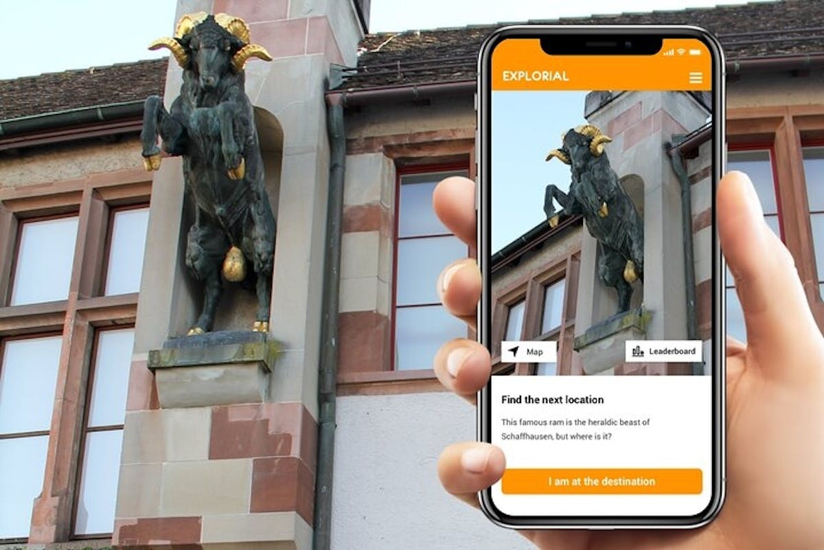 Verkenningswandeling door Schaffhausen met smartphonegame