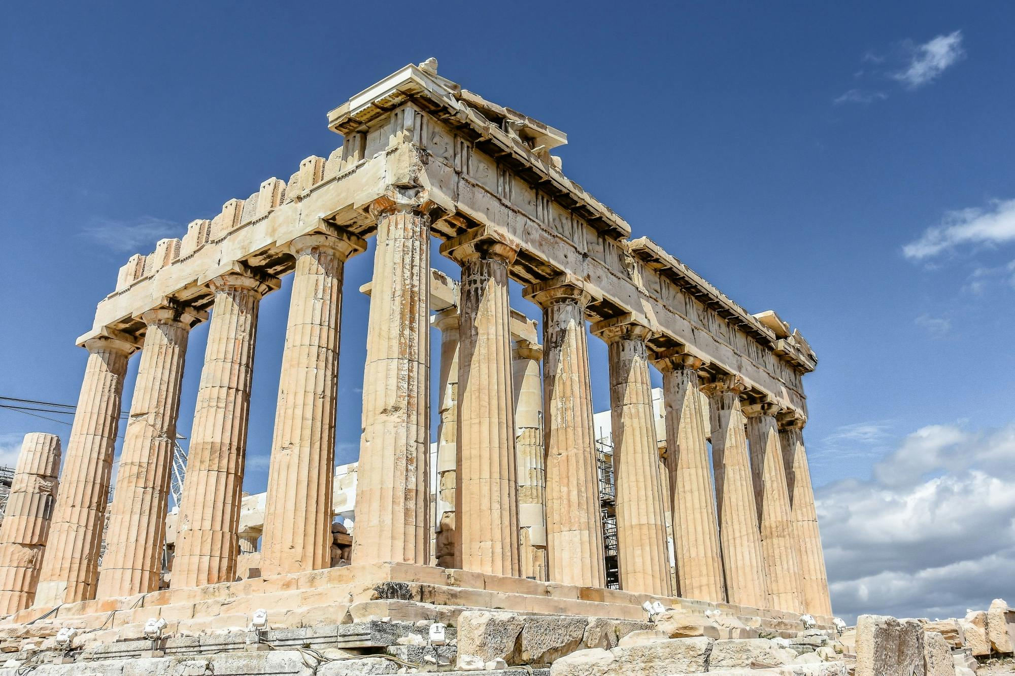 Visite privée de la ville d'Athènes avec entrée coupe-file à l'Acropole