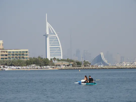 Location de kayak biplace au Palm Jumeirah