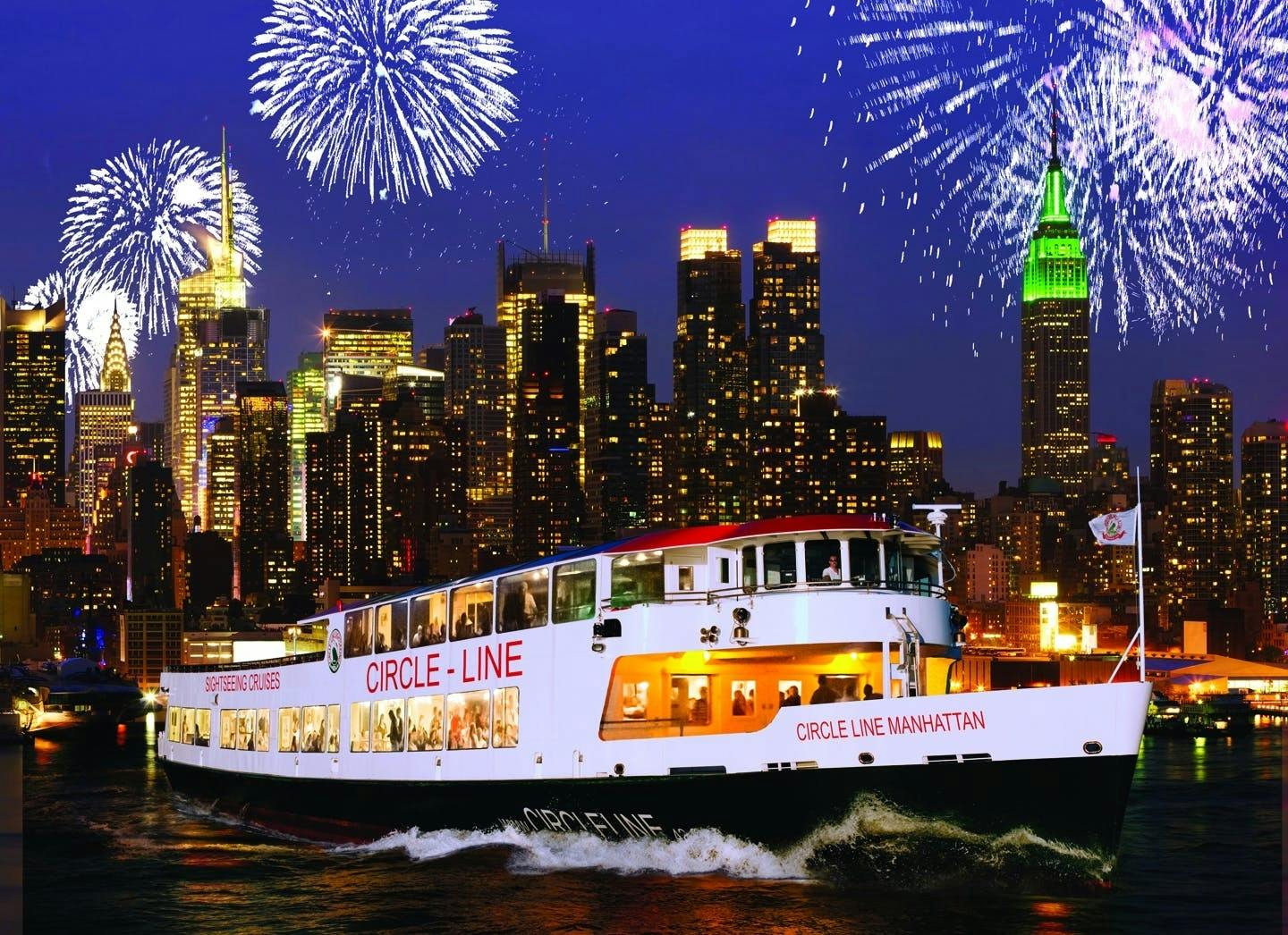 New Year's Eve cruise in NYC