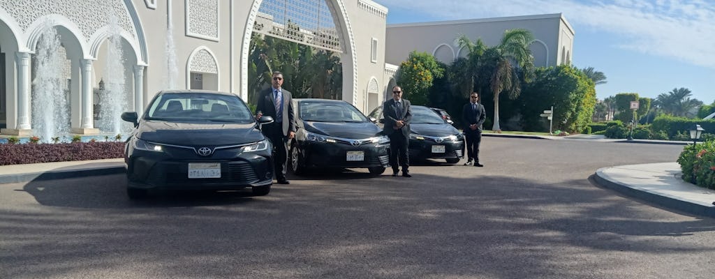 Private transfer to or from Marsa Alam Airport within Coraya Bay or Port Ghalib area