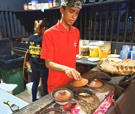 Excursão gastronômica local Eat Street em Bali