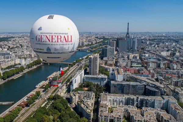Bilety na lot nad Paryżem w Ballon de Paris Generali
