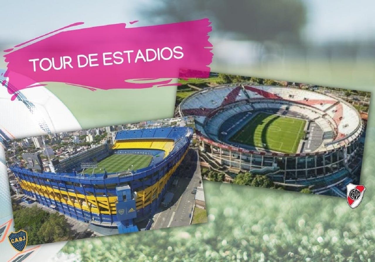 Visita ao Estádio de Buenos Aires Boca Juniors e River Plate