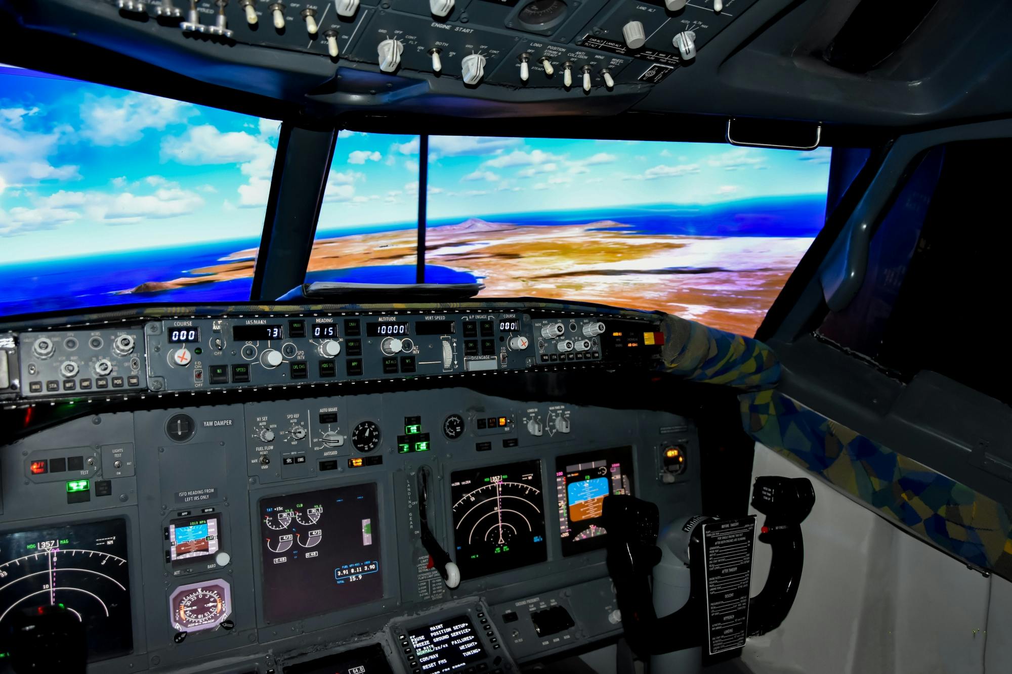 60-minute flight simulation experience in Cape Verde