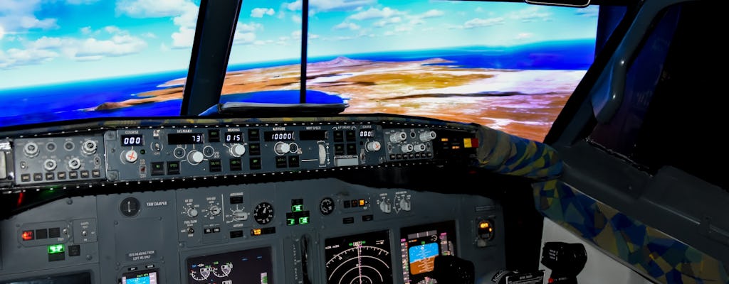 60-minute flight simulation experience in Cape Verde