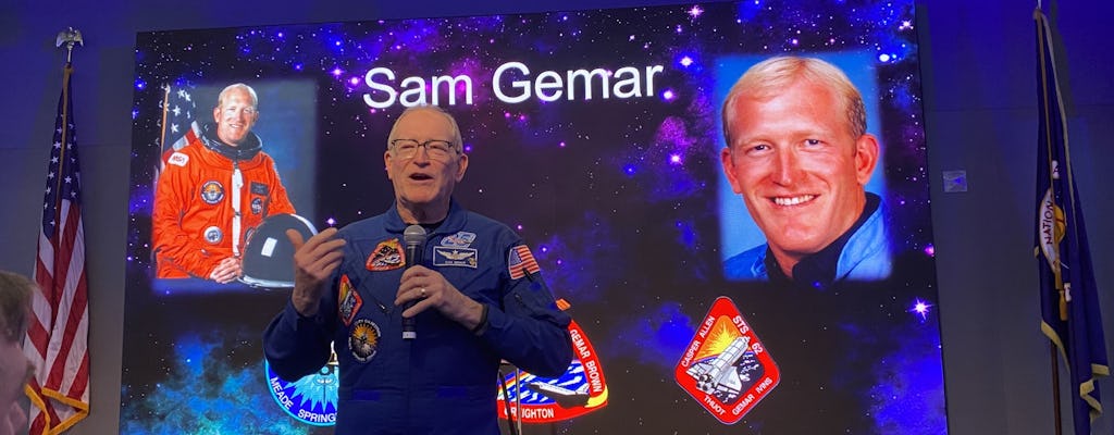 Porozmawiaj z astronautą i wycieczką do Centrum Kosmicznego im. Kennedy'ego z Orlando