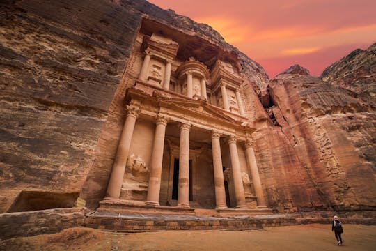 Petra 1-daagse groepsreis vanuit Aqaba