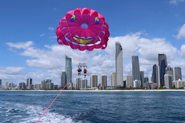 Gold Coast tandem parasailing-ervaring