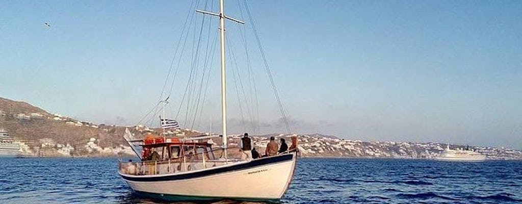 Privécruise van Mykonos naar Heraklia via Koufonisia en Schinousa