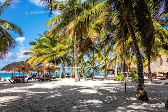 Wycieczka VIP na wyspę Saona z plażą Abanico