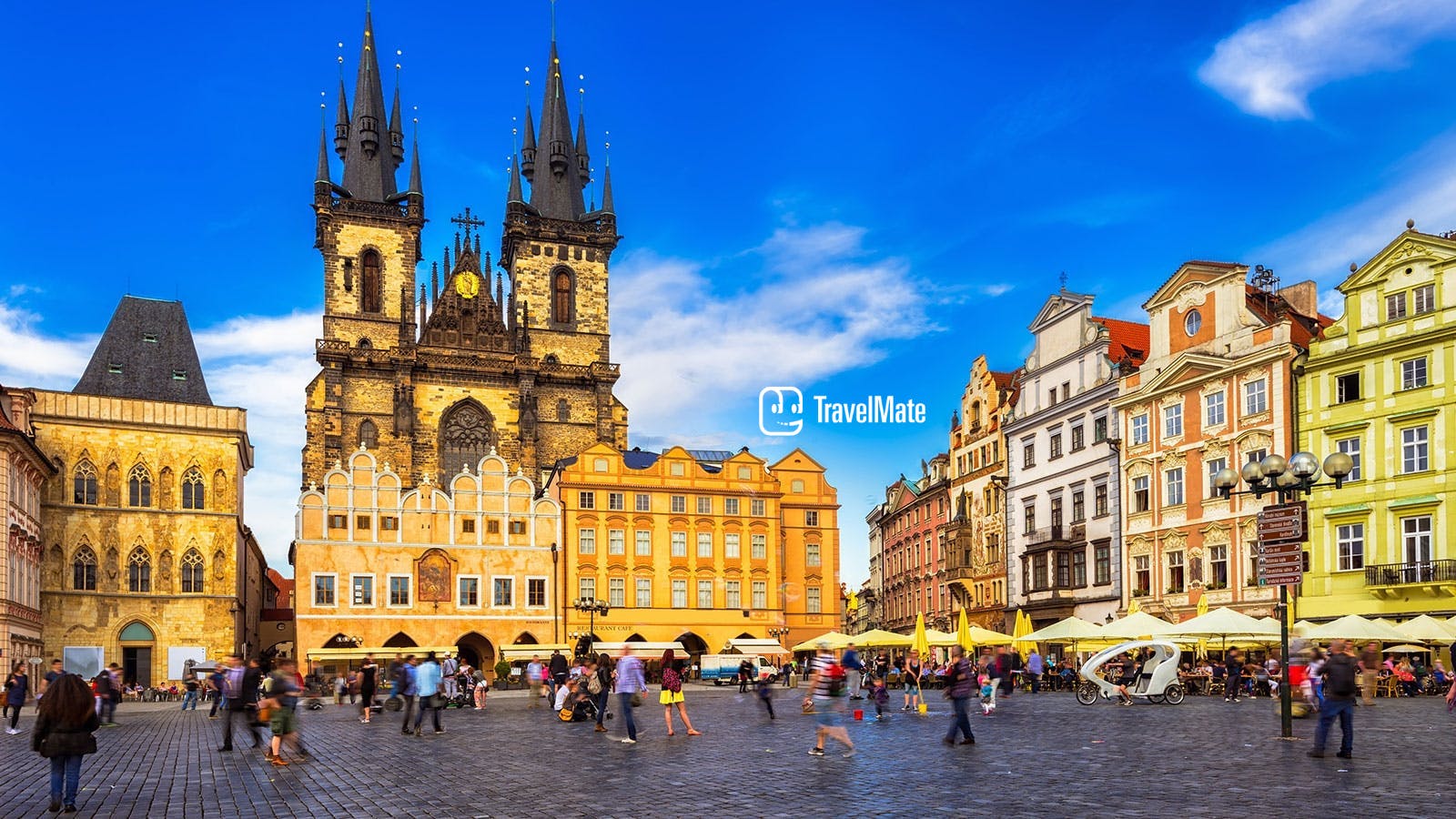 Audioguide à Prague avec l'application TravelMate