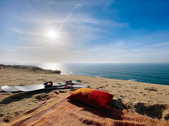 Visite de la côte atlantique et expérience de sandboard sur les dunes de Timlalin