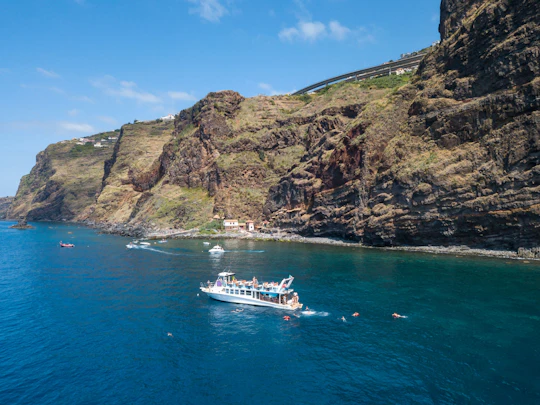 Madeira south coast cruise on Living Sea boat with lunch