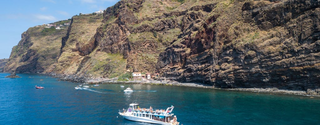 Madeira south coast cruise on Living Sea boat with lunch