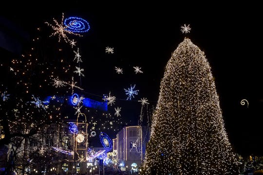 Wycieczka po świątecznych dekoracjach Lublany