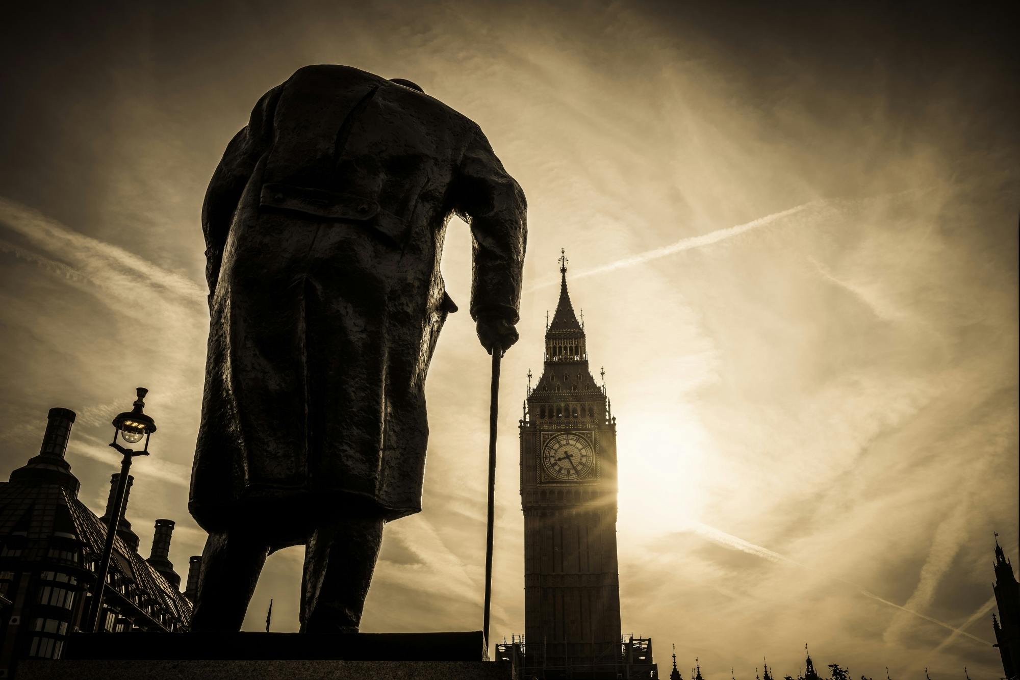 Churchill e Londra nel tour guidato a piedi per piccoli gruppi della seconda guerra mondiale