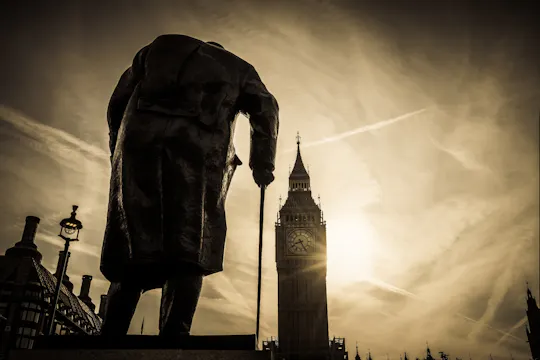 Churchill e Londra nel tour guidato a piedi per piccoli gruppi della seconda guerra mondiale