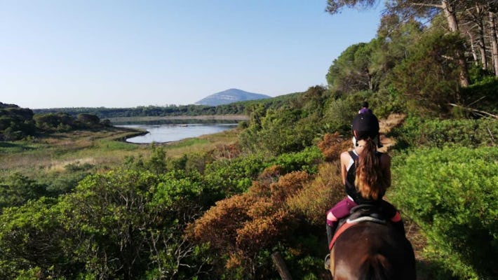 Horseback ride at Baratz Lake