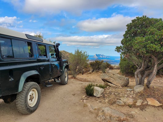 Jeep Tour con trekking desde San Teodoro a Rio Pitrisconi