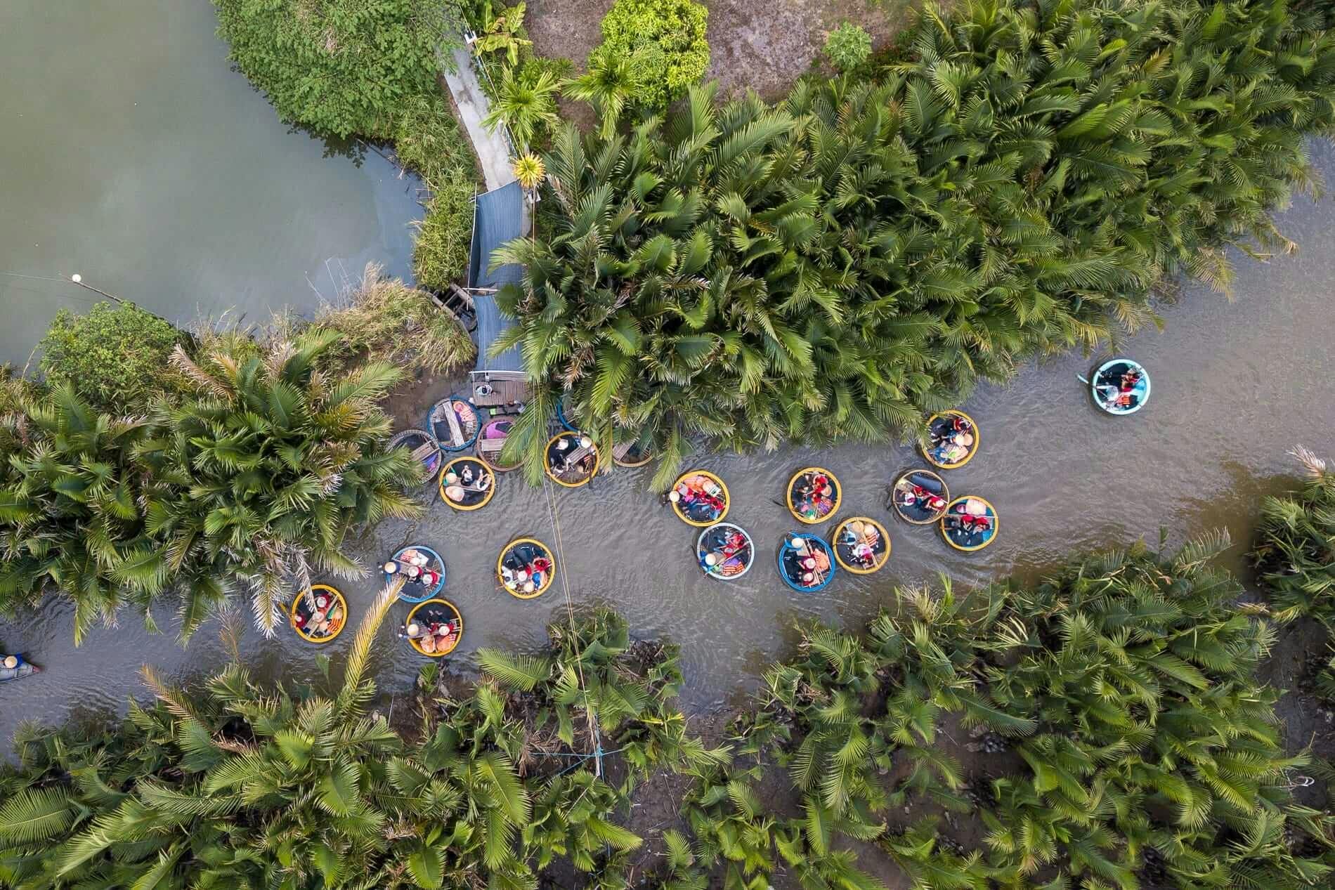 Wycieczka z przewodnikiem po wiosce kokosowej Cam Thanh Eco Water z Hanoi