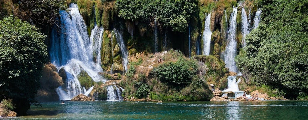 Prywatna jednodniowa wycieczka do wodospadów Kravice i Mostaru z Dubrownika