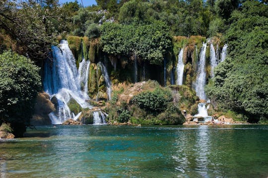 Excursion privée d'une journée aux cascades de Kravice et à Mostar au départ de Dubrovnik