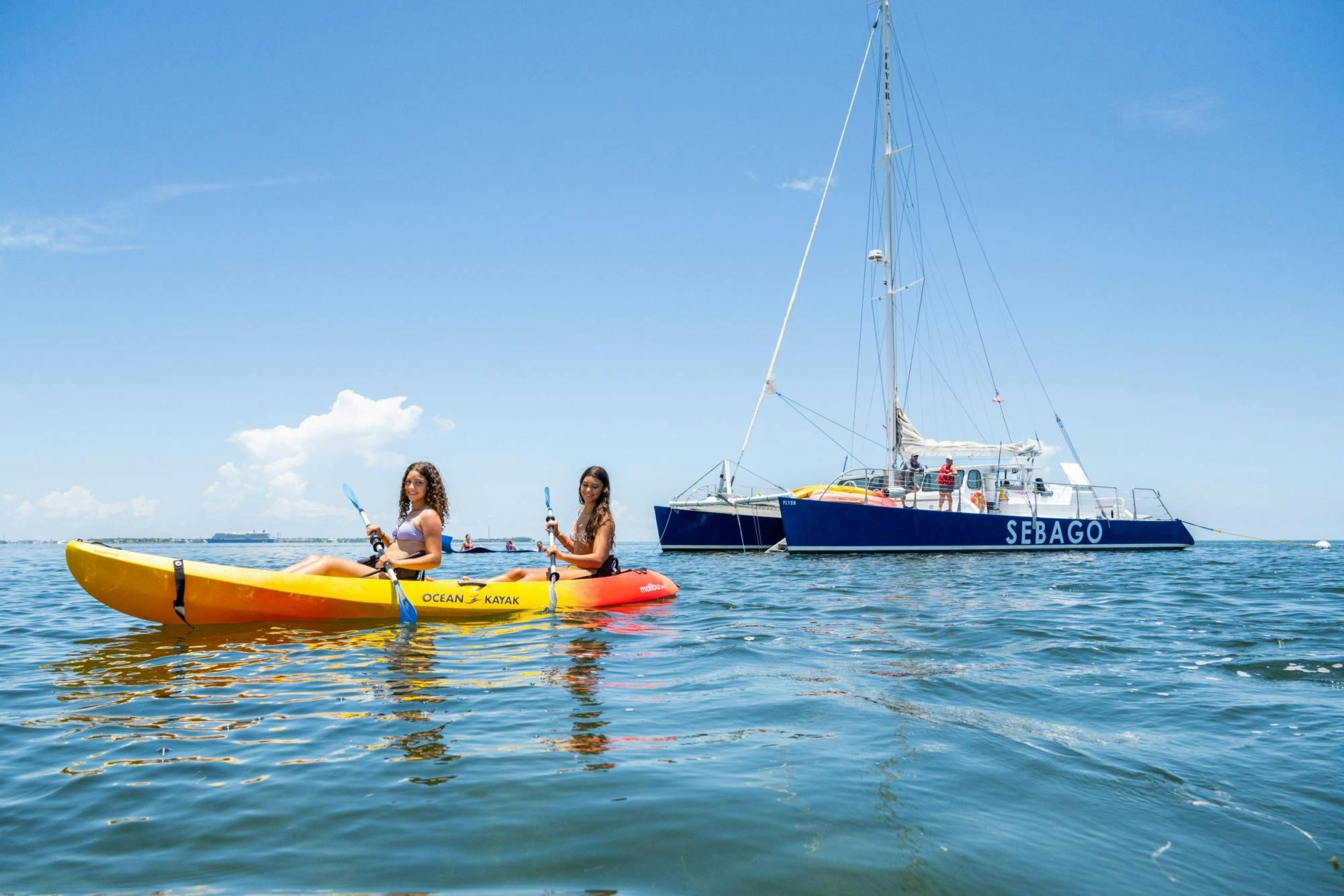 Island 'Ting intera giornata in barca a vela ecologica e tour in kayak