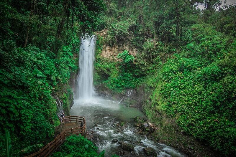 Tour dei giardini delle cascate di La Paz con partenza tardiva