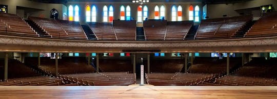 Tour autoguiado pelo Nashville Ryman Auditorium