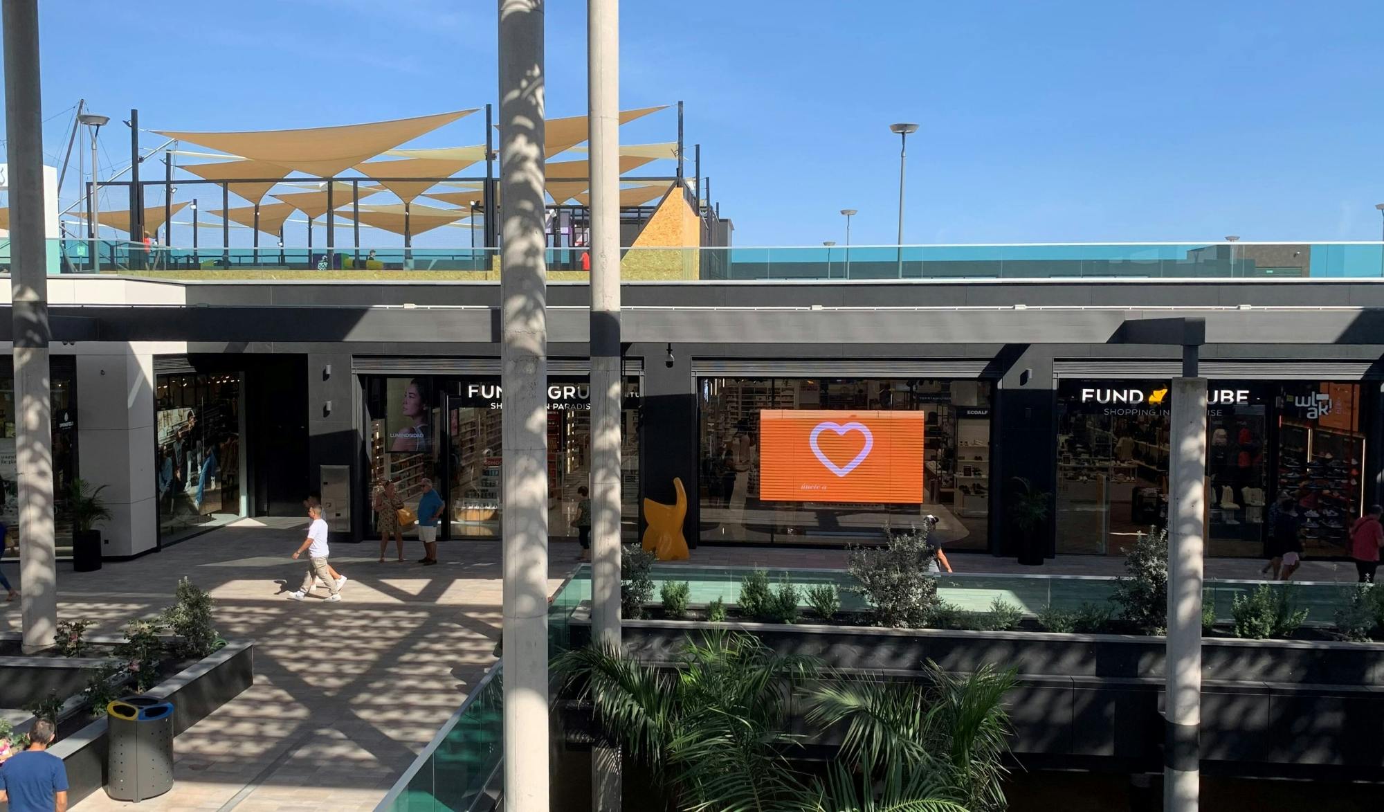 Shopping at Arrecife's Open Mall, Lanzarote