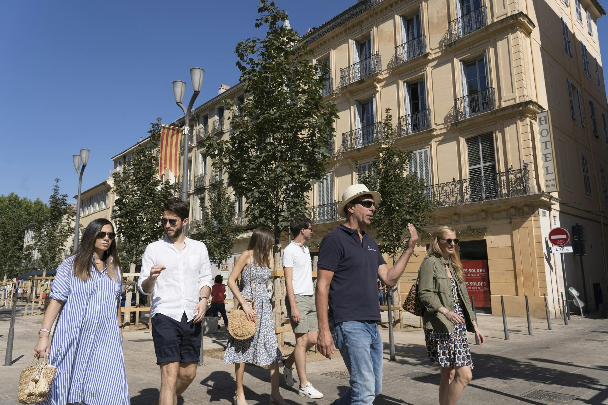 Wycieczka piesza dla smakoszy Aix en Provence z serem i winem