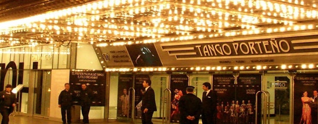 Buenos Aires Tango Porteño show z prywatnymi transferami