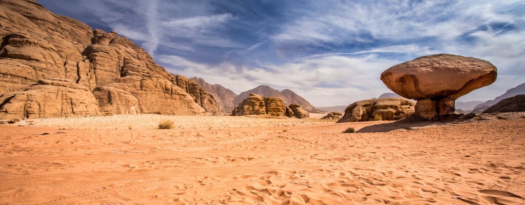 Tour de dois dias de Petra e Wadi Rum de Eilat