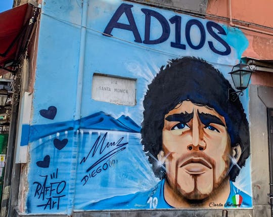 Napoli e Maradona tour di un'intera giornata da Roma in treno ad alta velocità